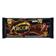 Chocolate Arcor Amargo 70% 80g