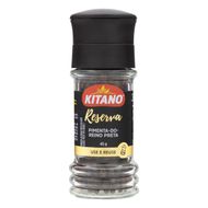 Pimenta-do-Reino Preta Grãos Tipo 1 Kitano Reserva Vidro 45g