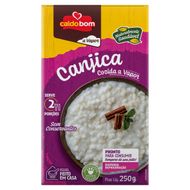 Canjica Branca Caldo Bom Cozida no Vapor 250g
