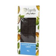 Chocolate Espirito Cacau 70% Grãos de Café 80g
