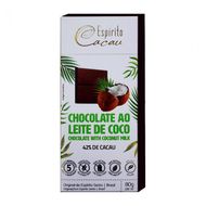 Chocolate Espírito Cacau 42% Leite de Coco 80g