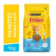 Alimento para Gatos Filhotes Frango, Cenoura e Leite Purina Friskies Pacote 1kg