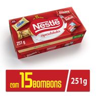 Bombom Nestlé Especialidades Caixa 251g 15 Unidades