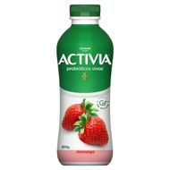 Leite Fermentado Activia Morango 800g