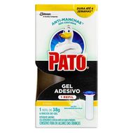 Detergente Sanitário Gel Adesivo Ação Branqueadora Citrus Pato 38g Refil