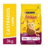 Ração para Gatos Adultos Friskies Mix de Carnes 3kg