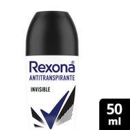 Desodorante Roll-On Rexona Invisible 50ml