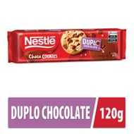 Biscoito Cookie Duplo Chocolate Nestlé Choco Cookies Pacote 120g