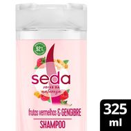 Shampoo Seda Joias da Natureza Frutas Vermelhas e Gengibre 325 ml