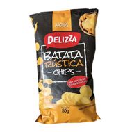 Batata Delizza Chips Rustica 80g
