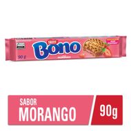 Biscoito Bono Recheio Morango 90g