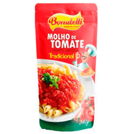 Molho Bonatelli Tomate Refogado Tradicional 340g