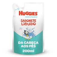 Sabonete Refil Huggies Extra Suave 200 ml
