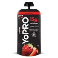 Iogurte Danone Yopro Morango Zero Lactose 160g