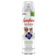 Desinfetante Aerossol Lysoform Pets Original 360ml