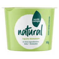 Iogurte Verde Campo Desnatado Natural 140g