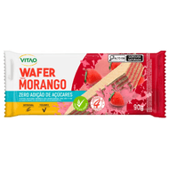 Wafer Vitao Morango Zero Açúcar 90g