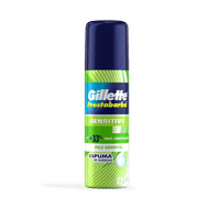 Espuma de Barbear Gillette Prestobarba Sensitive 150g
