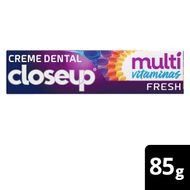 Creme Dental Closeup Multi Vitaminas + 12 Benefícios Fresh 85g