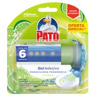 Gel Adesivo Sanitário Pato Citrus Aplicador + Refil 38g