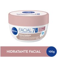 Hidratante Facial Nivea 7 em 1 Beleza Radiante 100g