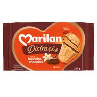 Biscoito Marilan Distração Baunilha e Chocolate 320g