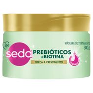 Máscara de Tratamento Seda Prebióticos + Biotina 300g