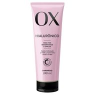 Shampoo OX Cosméticos Hialurônico Bisnaga 240ml