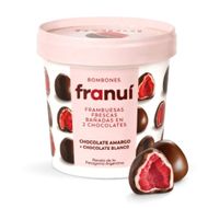 Bombom Franuí Framboesa Banhada Chocolate Amargo 150g