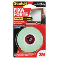 Fita Dupla Face Scotch Fixa Forte 24mm x 2m