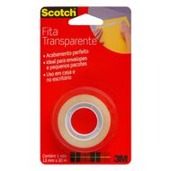 Fita Transparente Scotch 12mm x 20m