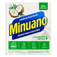 Sabão em Pó Minuano Coco 500g