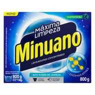 Lava-Roupas Pó Concentrado Minuano Máxima Limpeza 800g