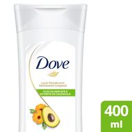 Loção Dove Desodorante Hidratante Corporal Óleo de Abacate e Extrato de Calêndula 400ml