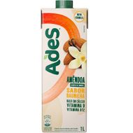 Bebida de Amêndoas Ades sabor Baunilha 1L