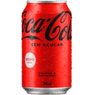 Refrigerante Coca-Cola Sem Açúcar 350ml