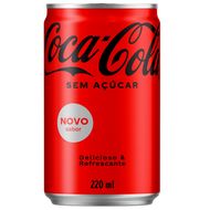 Refrigerante Coca-Cola Sem Açúcar 220ml