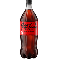 Refrigerante Coca-Cola Sem Açúcar 1L