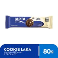 Biscoito Cookie Lacta Laka 80g