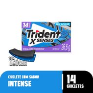 Chiclete Trident XSenses Intense 26,6g - Embalagem Econômica 14 unid