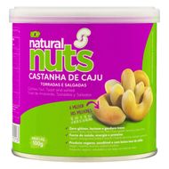 Castanha-de-Caju Natural Nuts Torrada e Salgada 100g