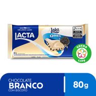 Chocolate Branco Lacta Laka Oreo 80g