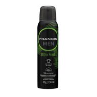 Desodorante Antitranspirante Francis Men Aerossol Ultra Fresh 150ml