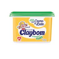 Margarina Cremosa Claybom sem Sal 500g