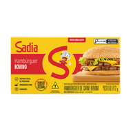 Hambúrguer Bovino Sadia Tradicional 672g