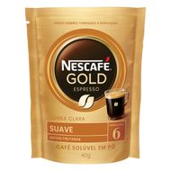 Café Solúvel Nescafé Gold Espresso Suave 40g
