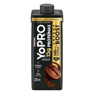 Bebida Yopro Energy Boost Café Expresso Zero Lactose 250ml