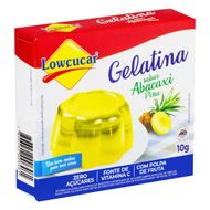 Gelatina em Pó Lowçucar Zero Açúcar Abacaxi 10g