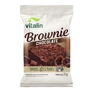 Brownie Integral Vitalin Chocolate sem Glúten 35g