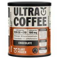 Suplemento Chocolate Plant Power Ultracoffee Lata 220g